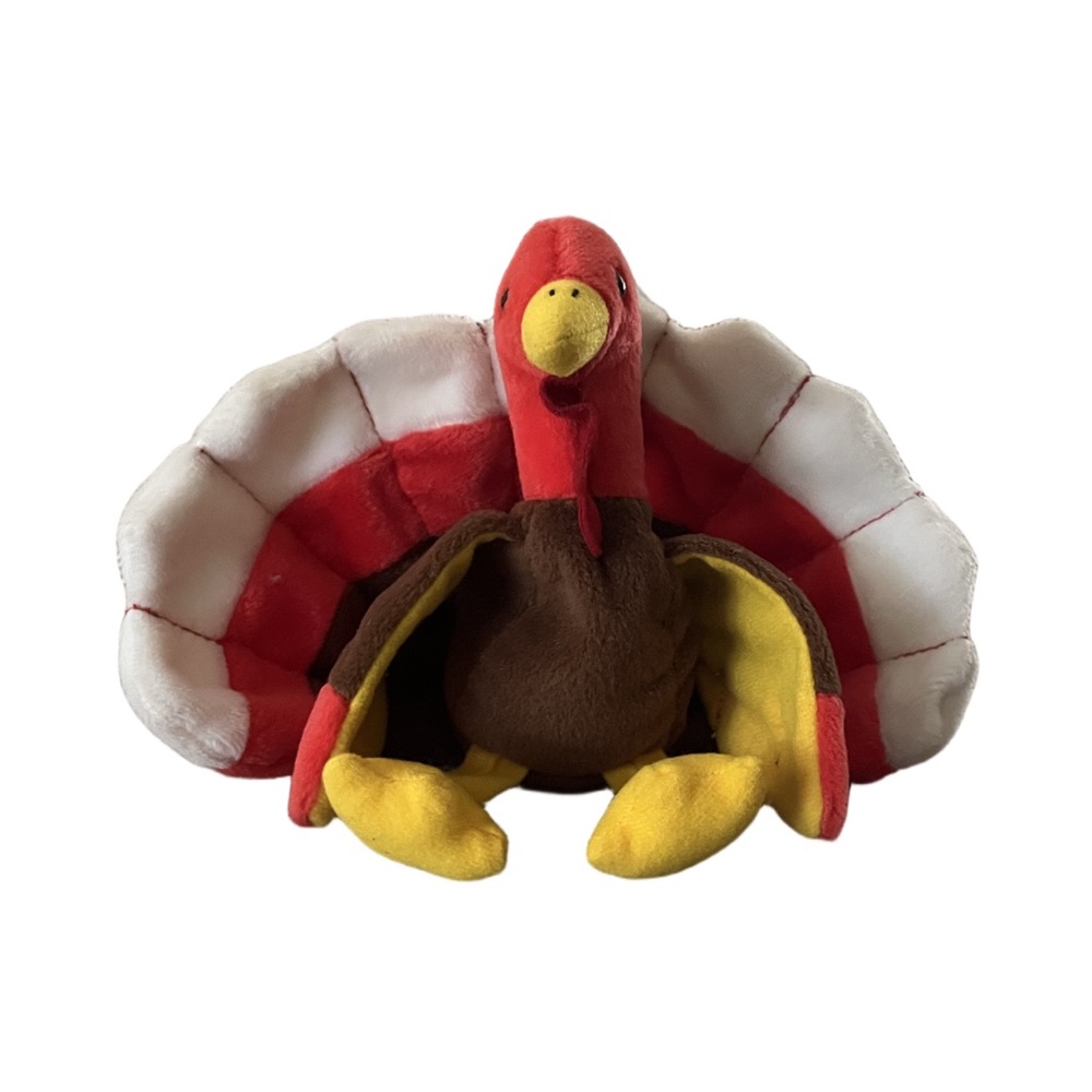 Ty Beanie Baby Collection Gobbles the Turkey
